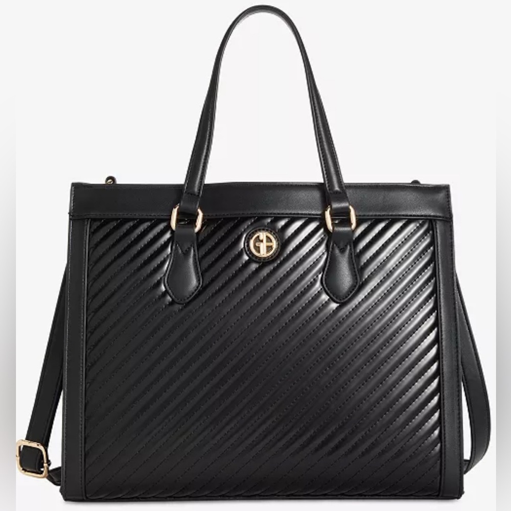 Giani Bernini
Quilted Patent Medium Book Tote